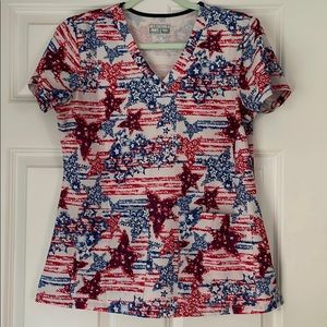 Patriotic Nursing Scrubs
